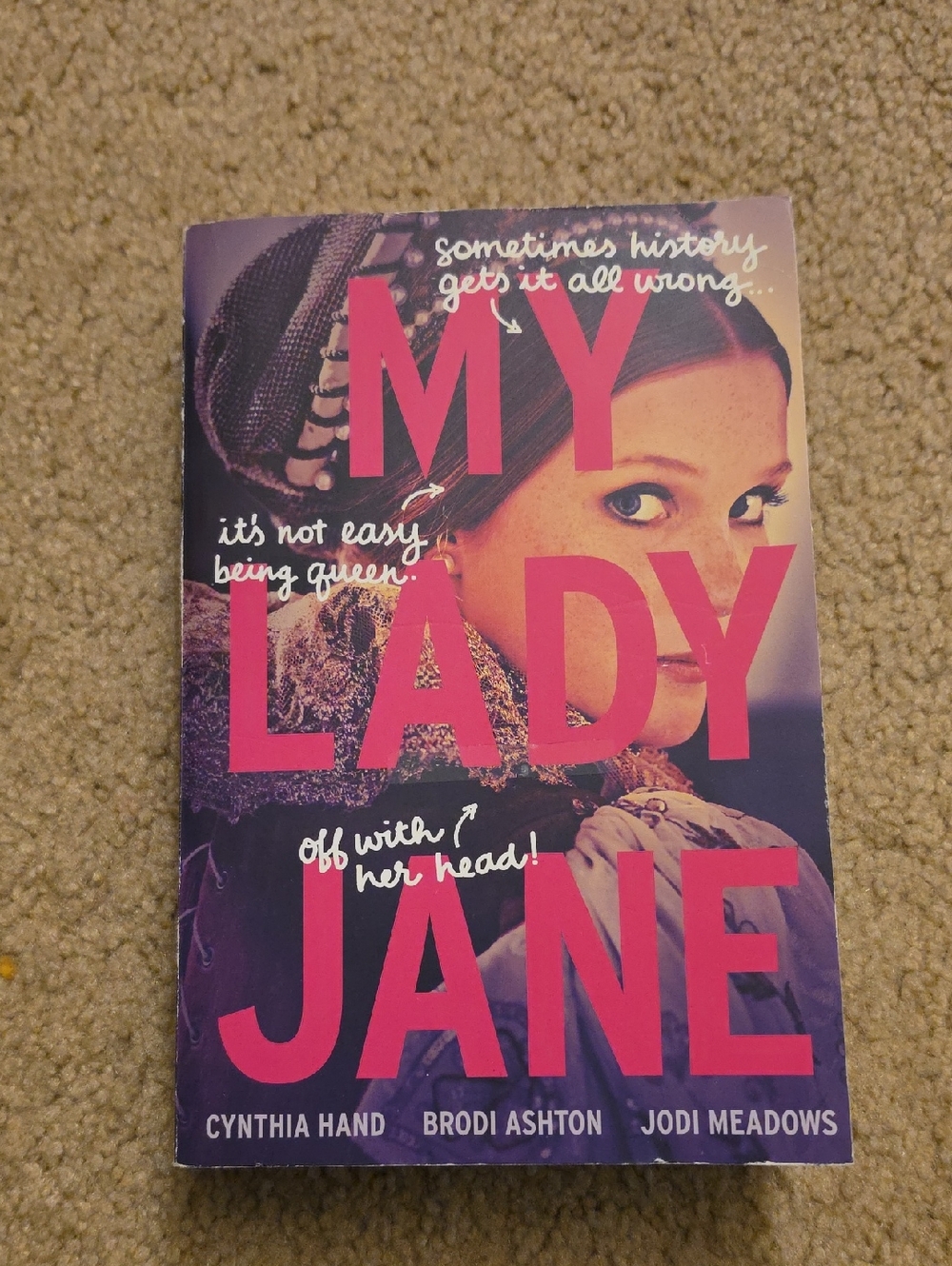Harper My Lady Jane Pink and Purple Cover Novel